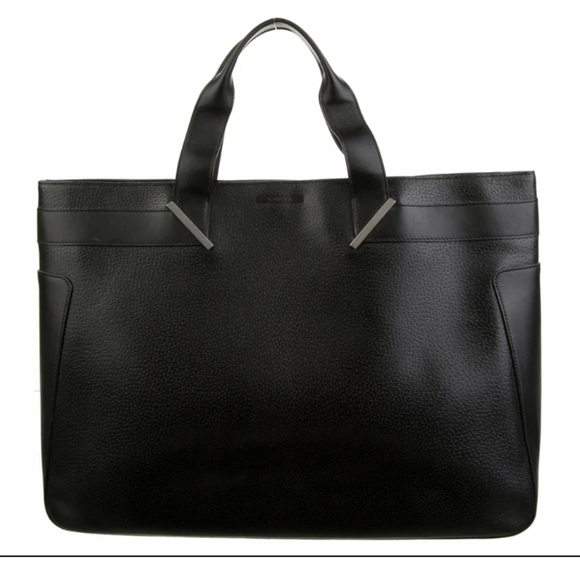 Gucci Leather Web Tote - Picture 1 of 6